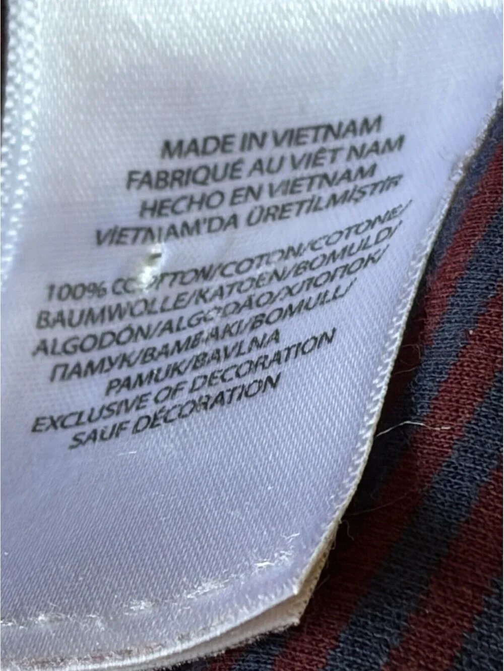 Ralph Lauren vietnam maroon